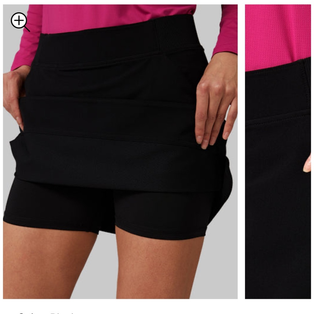 Black skort - Picture 2 of 8